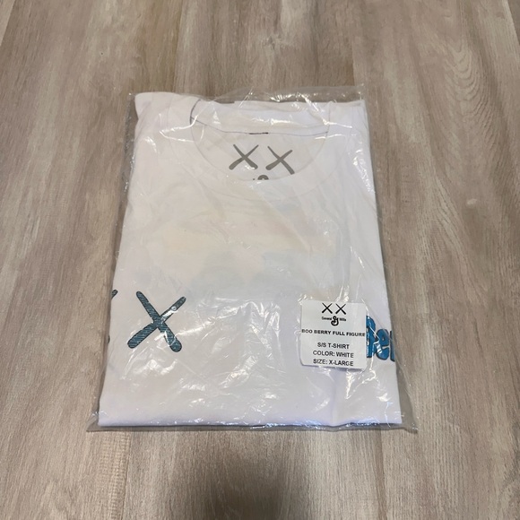 Kaws x Monsters Boo Berry T-Shirt. Size XL. - Picture 2 of 3